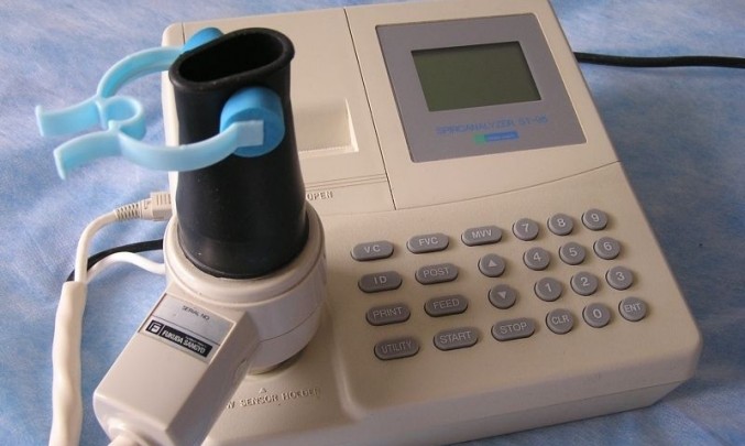 spirometr, měření, tlačka