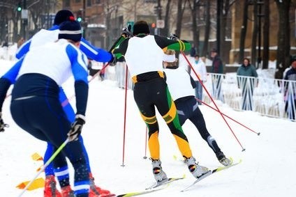 Sport,lyže,závod,běh