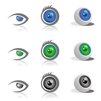 šedá, zelená, oči, oko, zrak