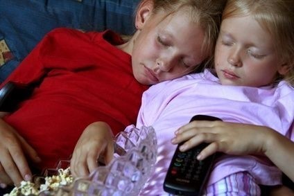 Dítě, spánek, televize,sourozenci