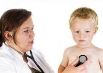 Dítě, lékař, prohlídka, prevence, fonendoskop