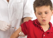 očkování kluka