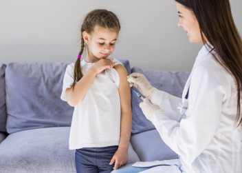dítě, očkování, bez bolesti