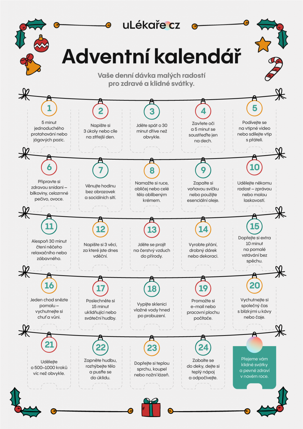 adventní kalendář UL